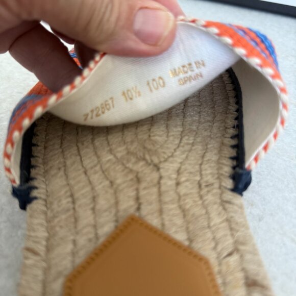 Gucci 772867 men’s Cloth Espadrille Sandals Shoes, sz Gucci 9 & 10.5 - Picture 10 of 10